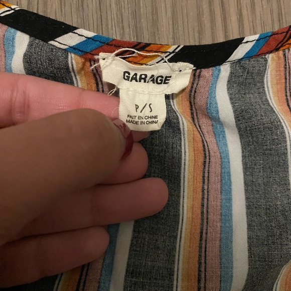 Garage Knot Front Romper - Picture 5 of 6